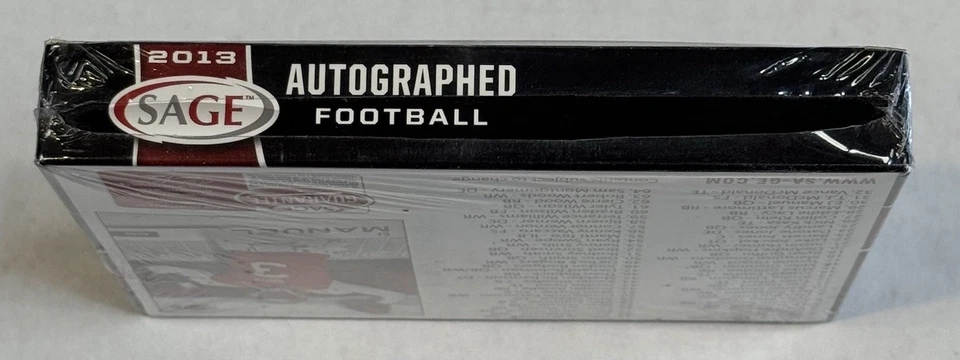 2013 Sage Autographed Football Factory Sealed Hobby Box With 24 Auto - Image 3 of 4
