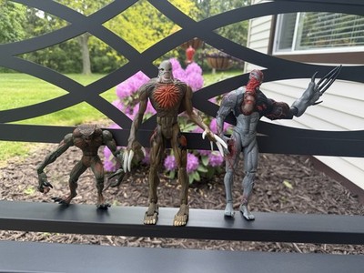 VTG 1998 Toy Biz Resident Evil Action Figure Lot Tyrant Hunter Birkin Incomplete