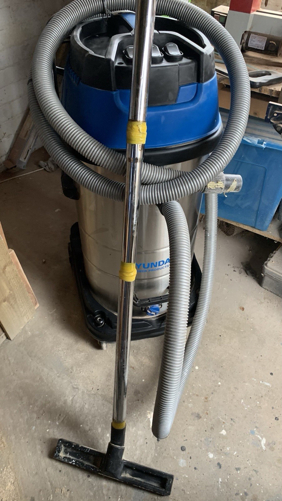 Hyundai Industrial Wet & Dry Vacuum Cleaner 100 Lit Capacity