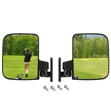 2PCS  Carts Mirrors Folding Professional Installation Universal Side Rear3011