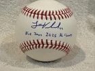 BEAUTIFUL Louie Varland #77 Toronto Blue Jays 2025 AL Champs AUTO'D OML Baseball