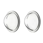 Waterproof 2PCS Car Backup Camera Lens Protective Cover Rear Installation Ready