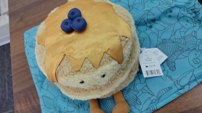 Jellycat Amuseables Fran Pancakes Plush Toy 100 Authentic A2PAN