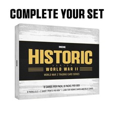 INDIE Historic Series: World War II - COMPLETE YOUR SET - YOU PICK  Trading Card