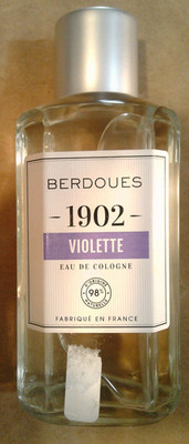 Berdoues 1902 Violette Eau de Cologne Splash, 8.3oz (Made in France) *NO BOX*
