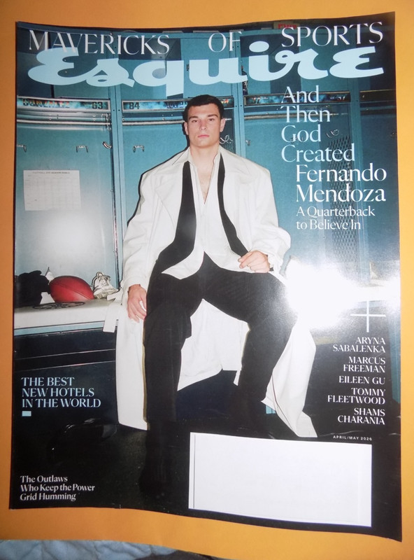 Fernando Mendoza MAVERICKS OF SPORTS - ESQUIRE MAGAZINE