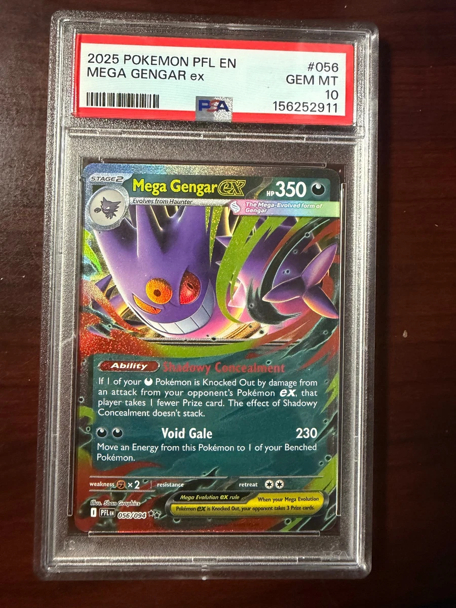 Gengar Pokémon TCG Professional Sports Authenticator (PSA) Grade