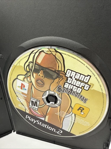 Grand Theft Auto: San Andreas - PlayStation 2 - PS2 - Disc Only - Tested - READ