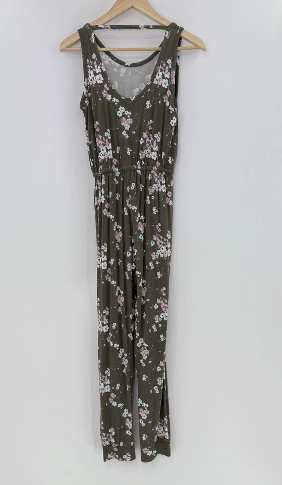 Mono mameluco floral verde para niña Tucker & Tate talla XL 14/16 elástico cómodo Foto 2 de 4