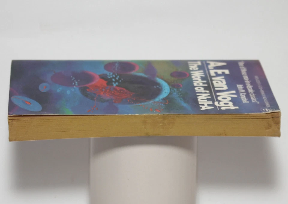The World of Null-A by A. E. Van Vogt - Berkley 1977 1st Printing Vintage SF PB - Image 4 of 4