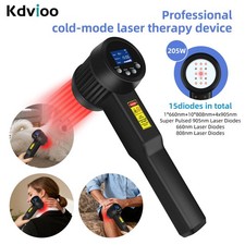 205W Super Pulsed Physiotherapy Laser Device 905nm 808nm for Deep Tissue Repair
