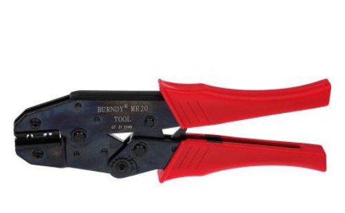 MR20 Burndy Hand Tools Rachet Tool, Full Cycle w/Permanent Die Sets