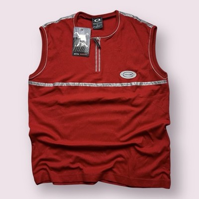 Vintage Men's Oakley Software Mesh Rave Vest Shirt 90s NWT 3M