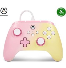 Image of PowerA Advantage Wired Controller Pink Lemonade for XBOX X/S