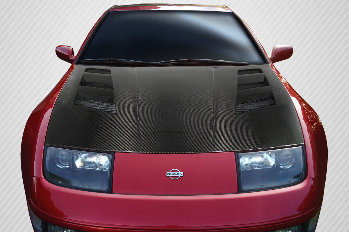 FOR 90-96 Nissan 300ZX Carbon Fiber DriTech AM-S Hood 112959 FOR 90-96 Nissan 300ZX Carbon Fiber DriTech AM-S Hood 112959