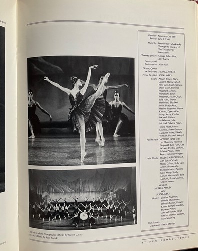 New York City Ballet 1985 - 1987 Dance Program Souvenir Book - Picture 5 of 12