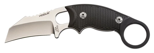 Hogue Knives EX-F03 2.25" Hawkbill Tumbled 154CM G10 Black Scales 35329