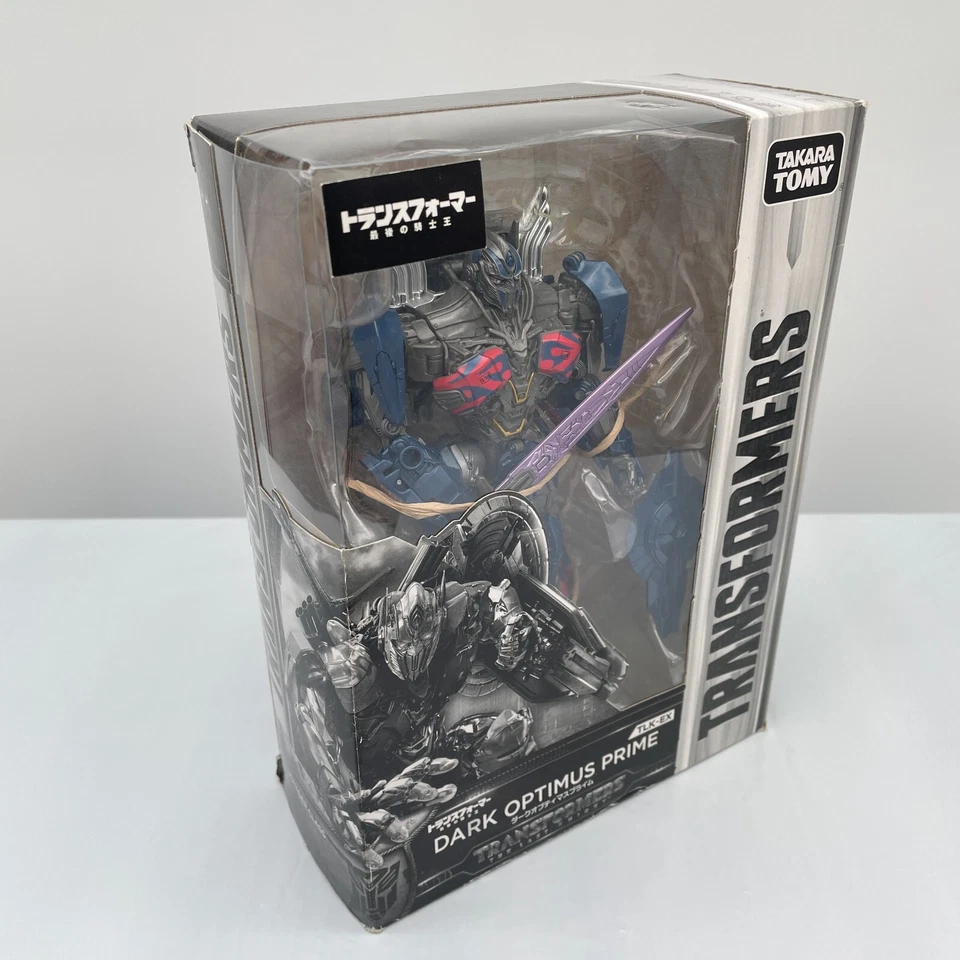 Transformers The Last Knight TLK-EX Dark Optimus Prime Action Figure Takara Tomy - Image 2 of 4