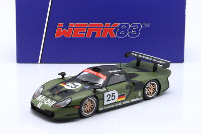 Porsche 911 GT1 #25 Pre-Qualifying 24h LeMans 1997 Porsche AG 1:18 WERK83