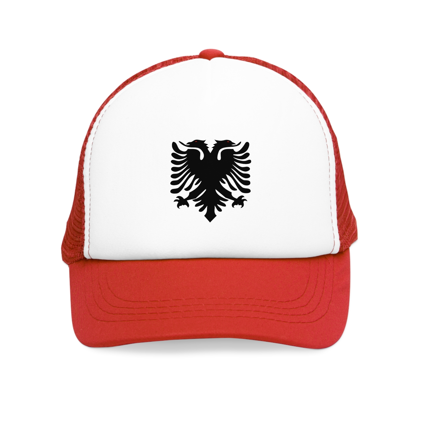 Albanian Logo Embroidered Mesh Cap  