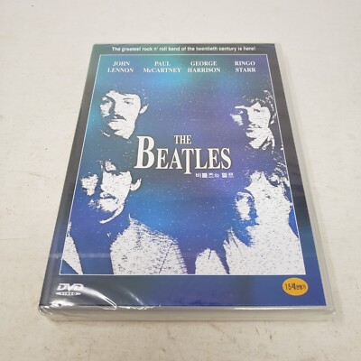 The Beatles Help Music Story Hard Days Night DVD Brand New Factory Sealed Korean