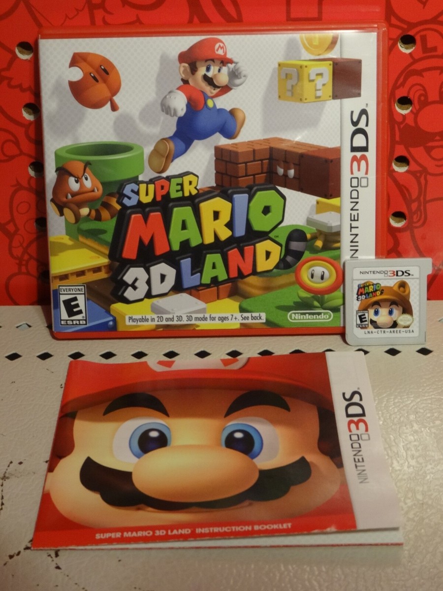 Nintendo 3DS Super Mario 3D Land CiB Complete w/ Manual Tested | eBay