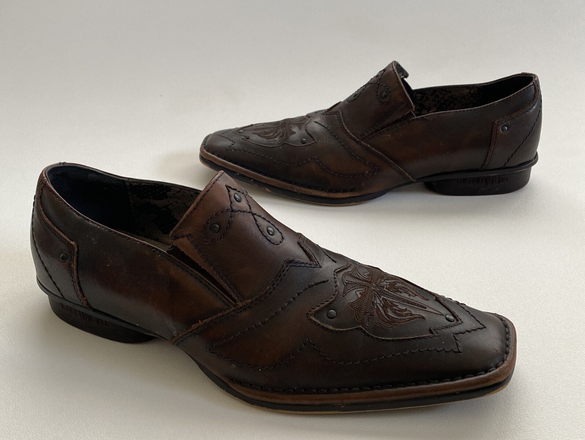 Lounge by Mark Nason U Rock slip on dress shoes U Rock Lounge Dress Shoes by Marc Nason Men main image 3
