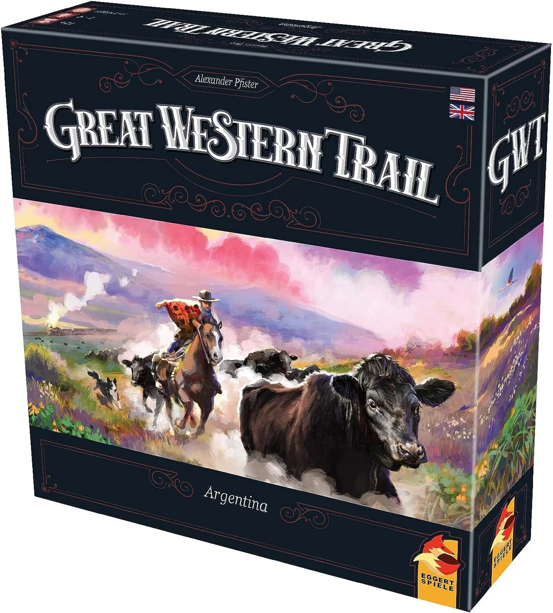Great Western Trail (2nd Edition): Argentina Board Game | Cowboy