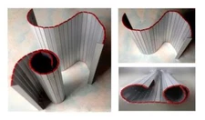 16"x 20" Aluminum Apron Bellow Way Cover for Bridgeport or Haas CNC Machine