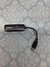 StarTech.com USB 2.0 Fax Modem - 56K External Hardware Dial Up V.92 Modem/ Dongl