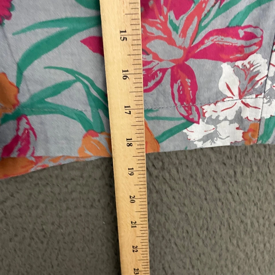 Tommy Hilfiger Pantalones Cortos Para Hombre XL Multicolor Floral Cordón Chino Informal Playa Foto 3 de 4