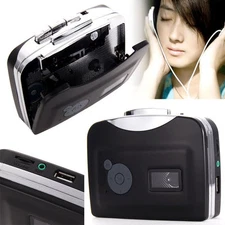 Portable USB Cassette Tape to MP3 iPod CD Converter Capture Audio Music Player