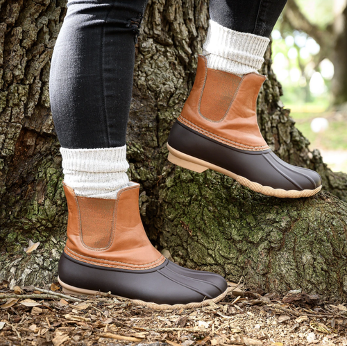 Womens Mia Boots Meris Rubber Duck 