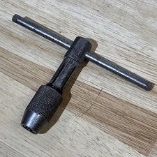 West Haven MFG Co. Tap Wrench Holder Sliding T Handle Knurled New Haven CT USA