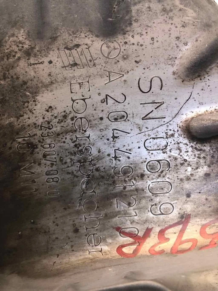 Mercedes Benz Clase C C300 2008-2012 silenciador escape pasajero derecho A204491210 Foto 4 de 4