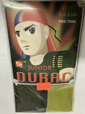 TWO TONE JUNIOR SIZE DURAC  FOR KIDS  FITS ALL SIZE EXTRA LONG TAIL BLACK YELLOW