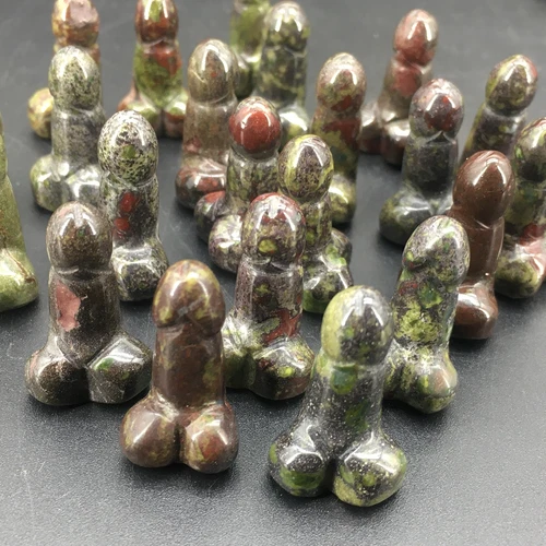Wholesale Natural mix mini Penis Carved quartz Crystal Massager Wand Healing - Picture 183 of 296