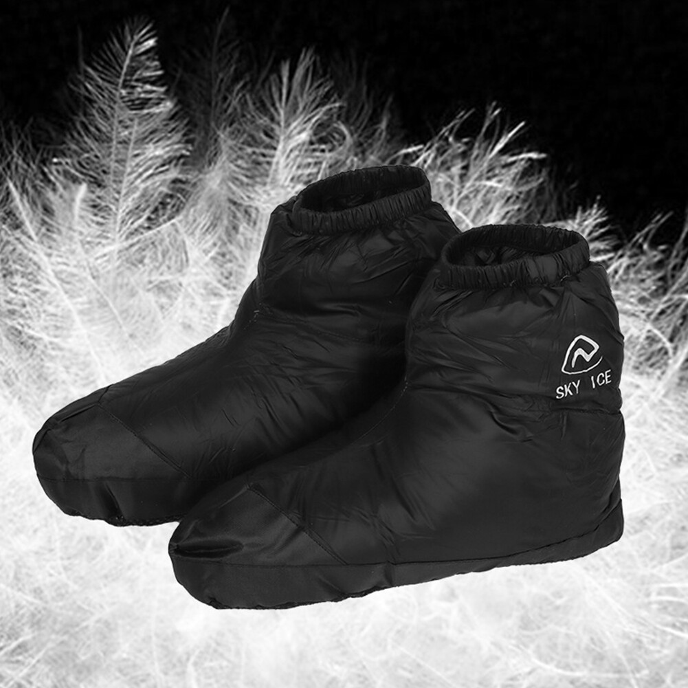 APL Pantofole Piumino Calze Copripiedi Stivali Termici Ultraleggeri per Uomo