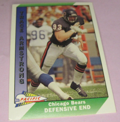 1991 Pacific Football #39 Trace Armstrong