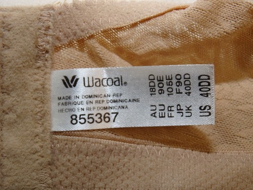 Wacoal 855367# Jacquard Full Coverage Unlined Underwire Bra US Size 40 DD - Picture 5 of 5