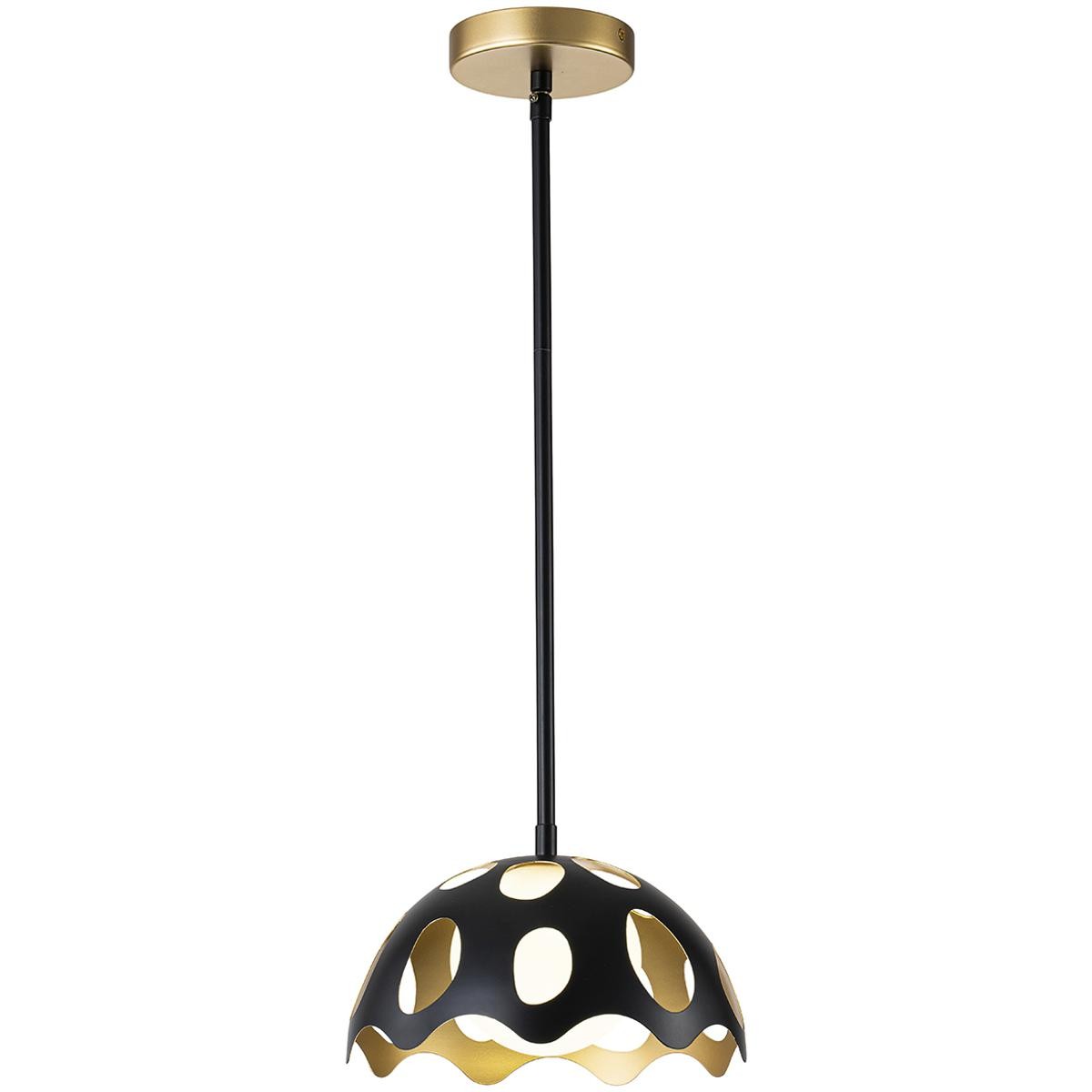 Lucas + McKearn Lighting Collection PD7369B-10 Pebbles Mini Pendant Black