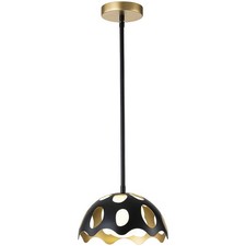 Lucas + McKearn Lighting Collection PD7369B-10 Pebbles Mini Pendant Black