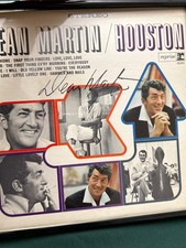 Dean Martin signed Houston album