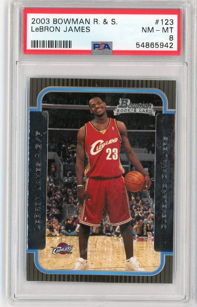 Bowman LeBron James Original Basketball Rookie Sports Trading