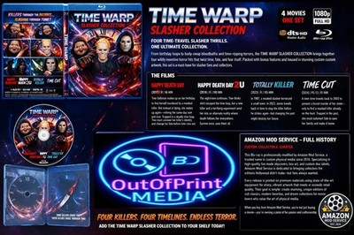 Happy Death Day - Time Warp Slasher - 4 Movie Collection (Blu-ray) Amazon MOD