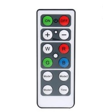 Wireless Remote Control LED Lights RGBW Color Changing Puck 16 Colors Dims NEW