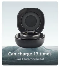 Smart Ring Box Charger + USB cable - Charges your Smart Ring 12 times on the go
