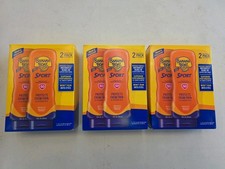 LOT OF 3 Boxes Banana Boat Sport Ultra SPF50 Sunscreen Lotion 10 Ounce EXP 12/27