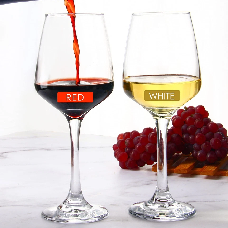 Wine Glasses Set Of 6, 12 Oz Red or White Wine Glass with Stem, Perfect for Home - Image 4 of 4