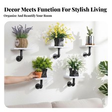 Étagère Flottante D and E pipe sign Tuyà Industriel et Rétroterie Finition